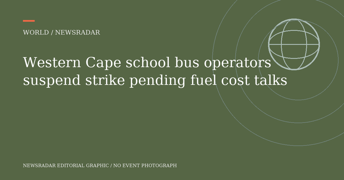 Original NewsRadar editorial graphic; not an event photograph