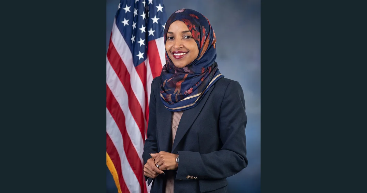 Ilhan Omar, official portrait, 116th Congress.jpg