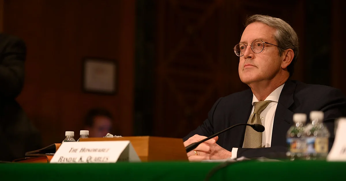Vice Chair for Supervision Quarles presents the Semiannual Testimony on the Federal Reserve's Supervision and Regulation:VCQ_Senate_120519-71793